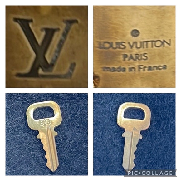 Authentic Louis Vuitton Lock & Key Necklace & Gold Tone Necklace - Picture 10 of 13